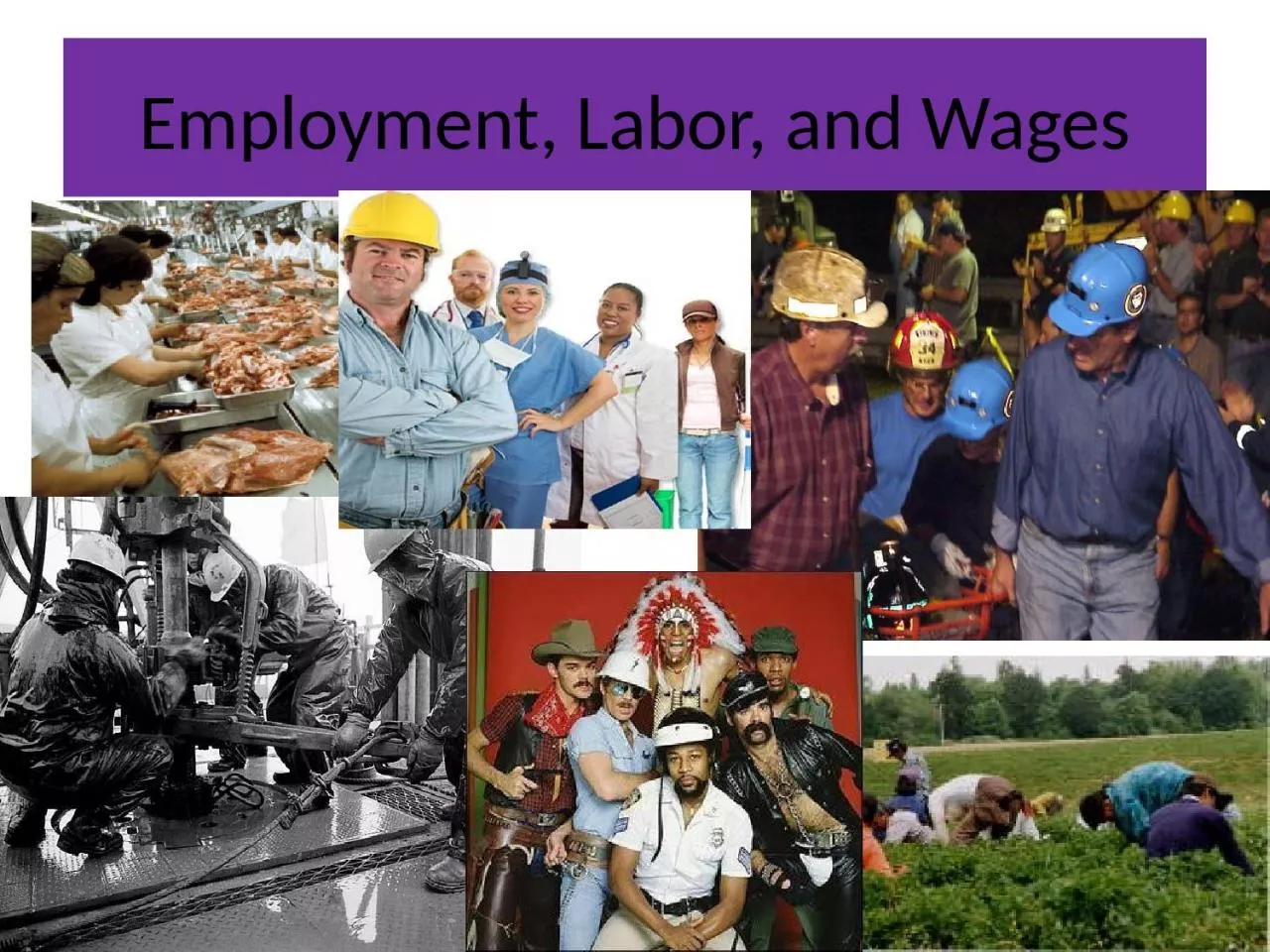 Employment,  Labor, and Wages