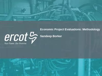 Economic Project Evaluations: Methodology
