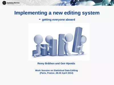 Implementing a new editing system