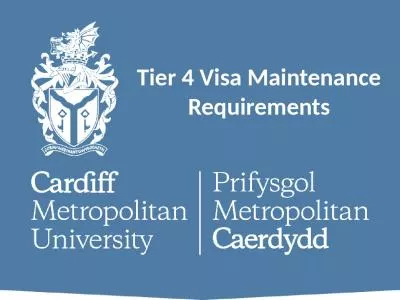 Tier 4 Visa  Maintenance Requirements