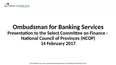 Ombudsman for Banking Services