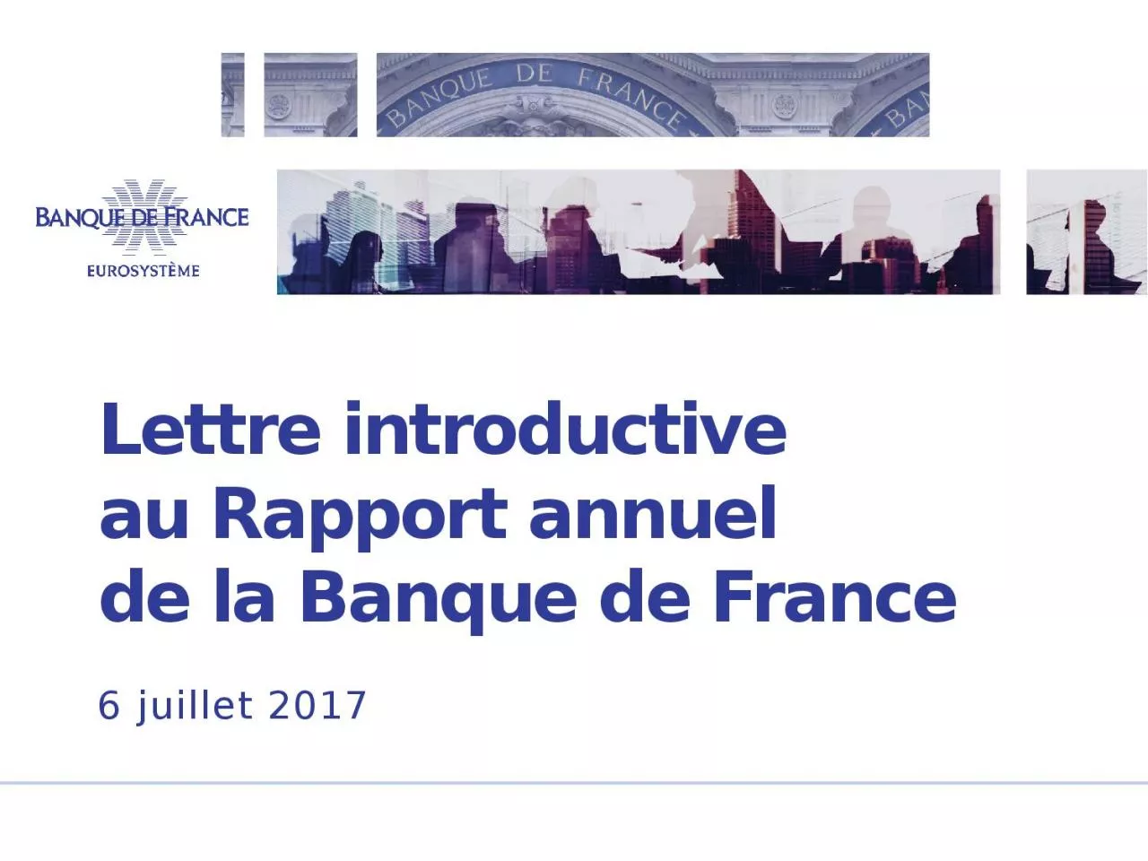 PPT-Lettre introductive au Rapport annuel