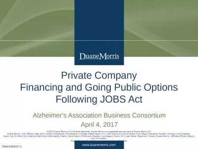 Private Company Financing and Going Public Options