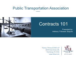PA  Public Transportation Association