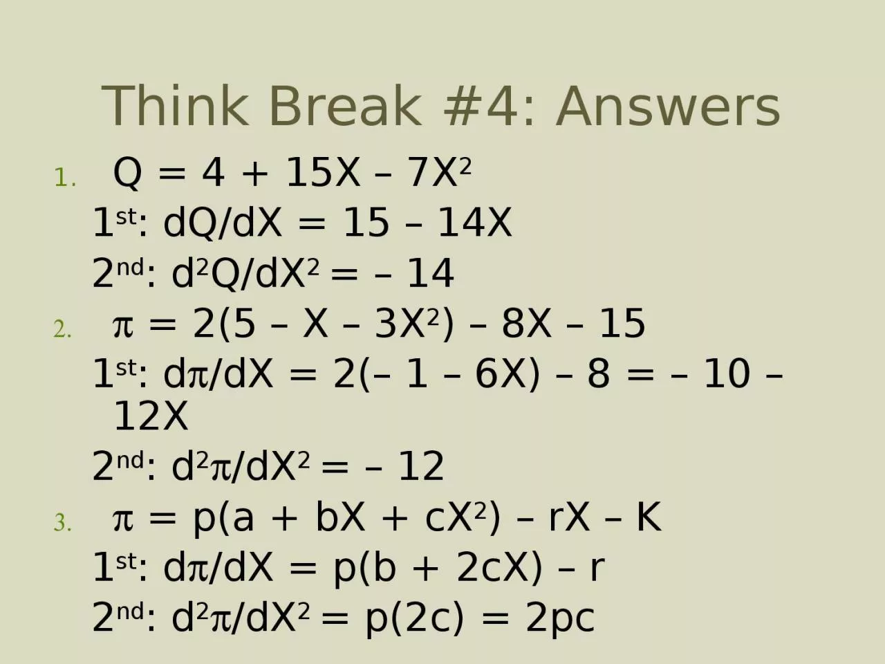 PPT-Think Break #4: Answers