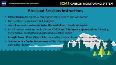 Breakout Sessions Instructions