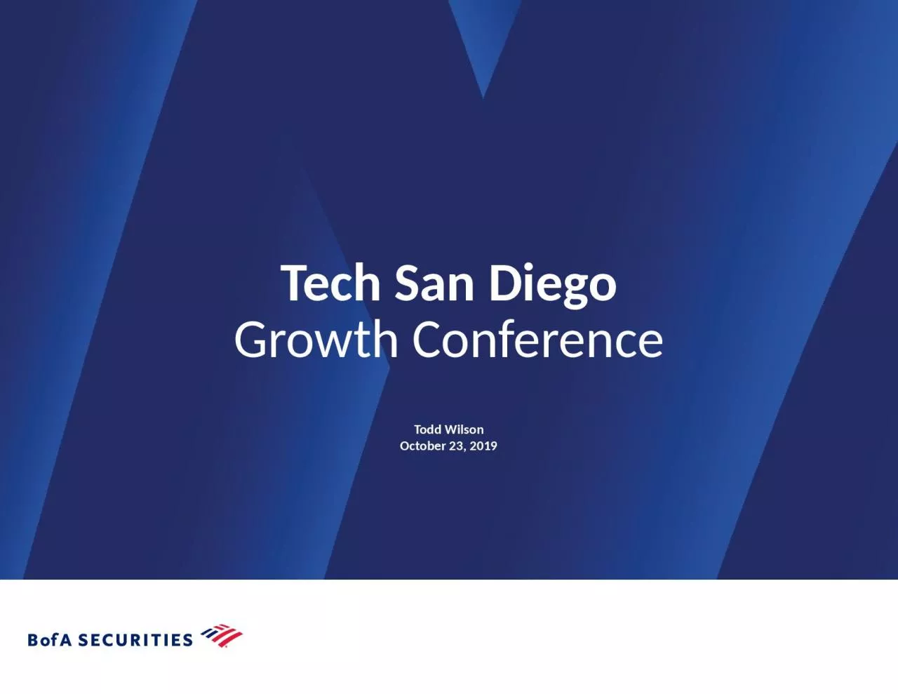 Tech San Diego Growth Conference