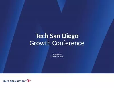 Tech San Diego Growth Conference