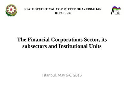 The  Financial Corporations Sector