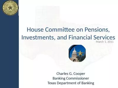 House Committee on Pensions, Investments, and Financial Services