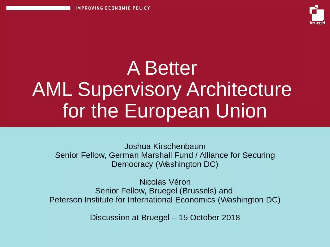 PPT-A Better AML Supervisory