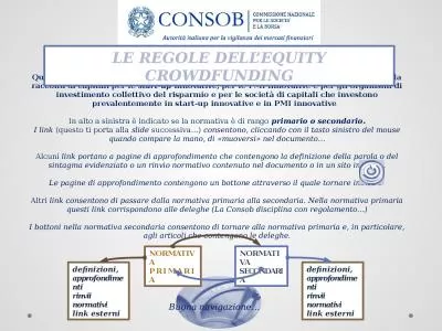 Questo documento contiene le principali norme che regolano la gestione di portali per