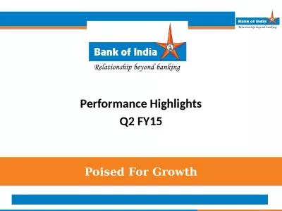 Performance Highlights Q2