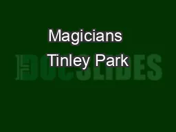 Magicians Tinley Park