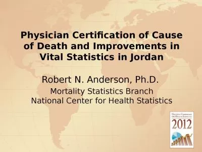 Physician Certification of Cause of Death and Improvements in Vital Statistics in Jordan