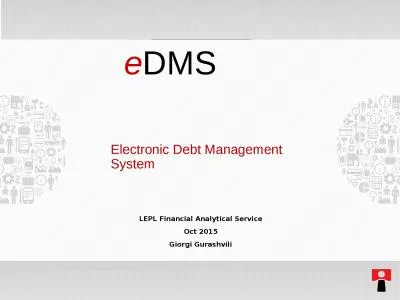 Electronic Debt Management System