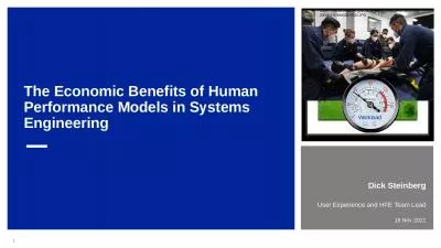 The Economic Benefits of Human Performance Models in Systems Engineering