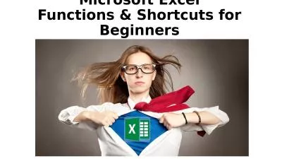 Microsoft Excel Functions & Shortcuts for Beginners