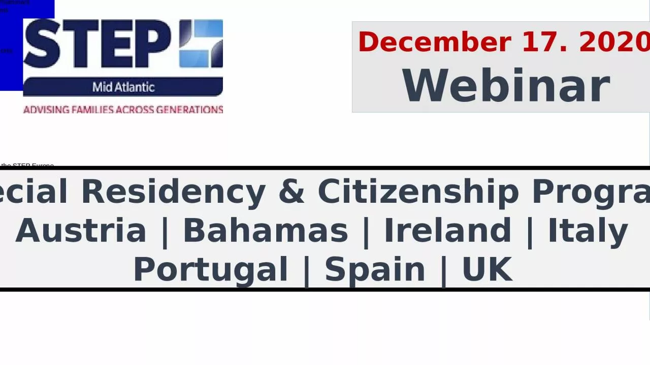 PPT-December 17. 2020 Webinar