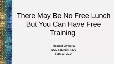 There May Be No Free Lunch But You Can Have Free Training
