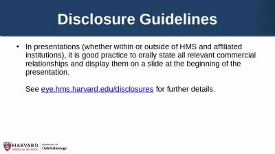 Disclosure Guidelines In