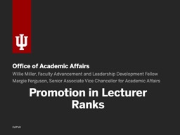 PPT-Promotion in Lecturer Ranks