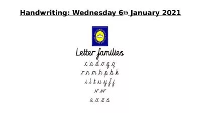 Handwriting: Wednesday 6