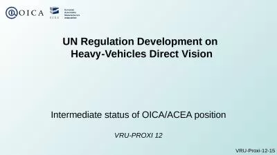 UN Regulation  Development