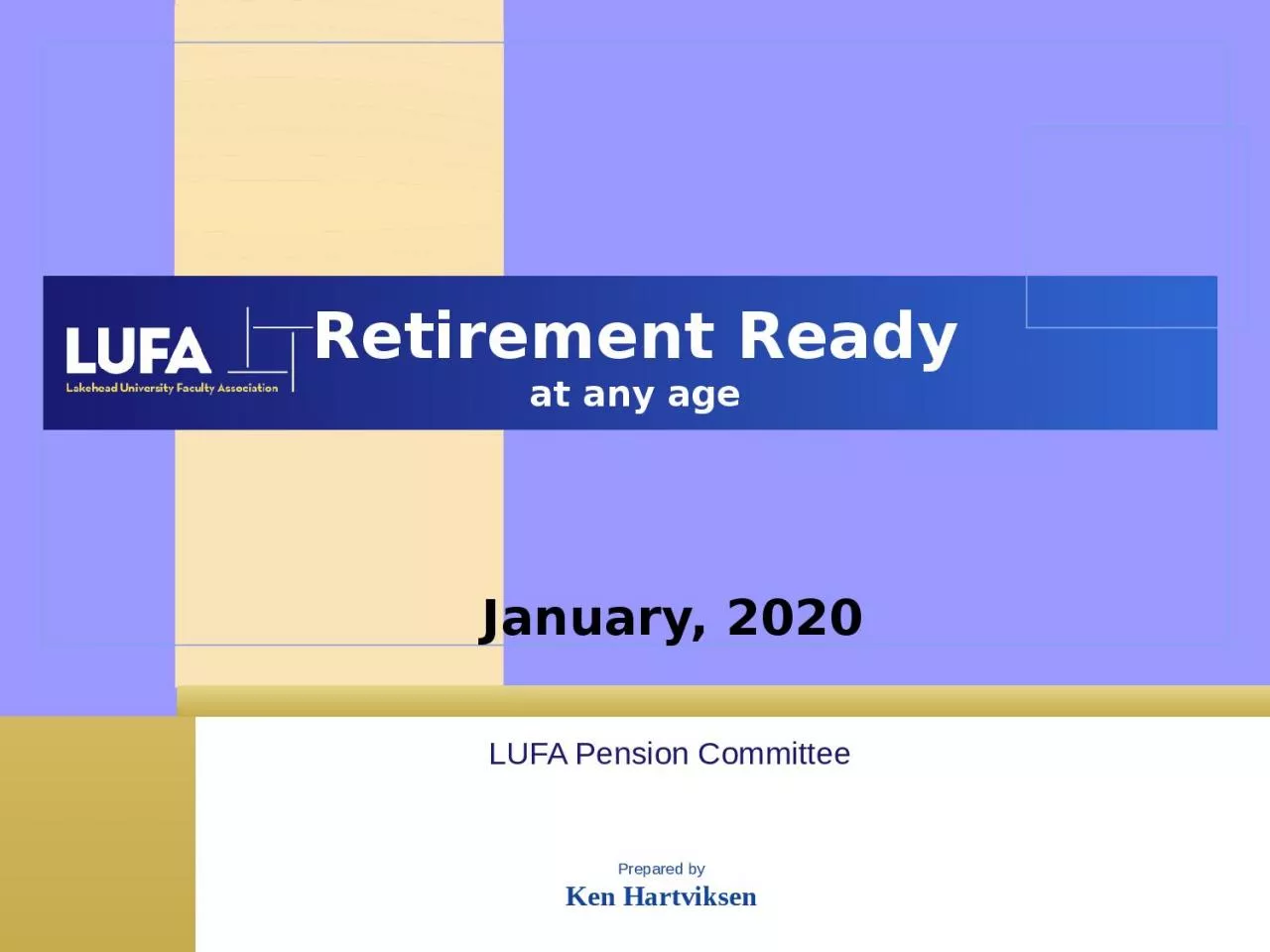 Retirement Ready at any age
