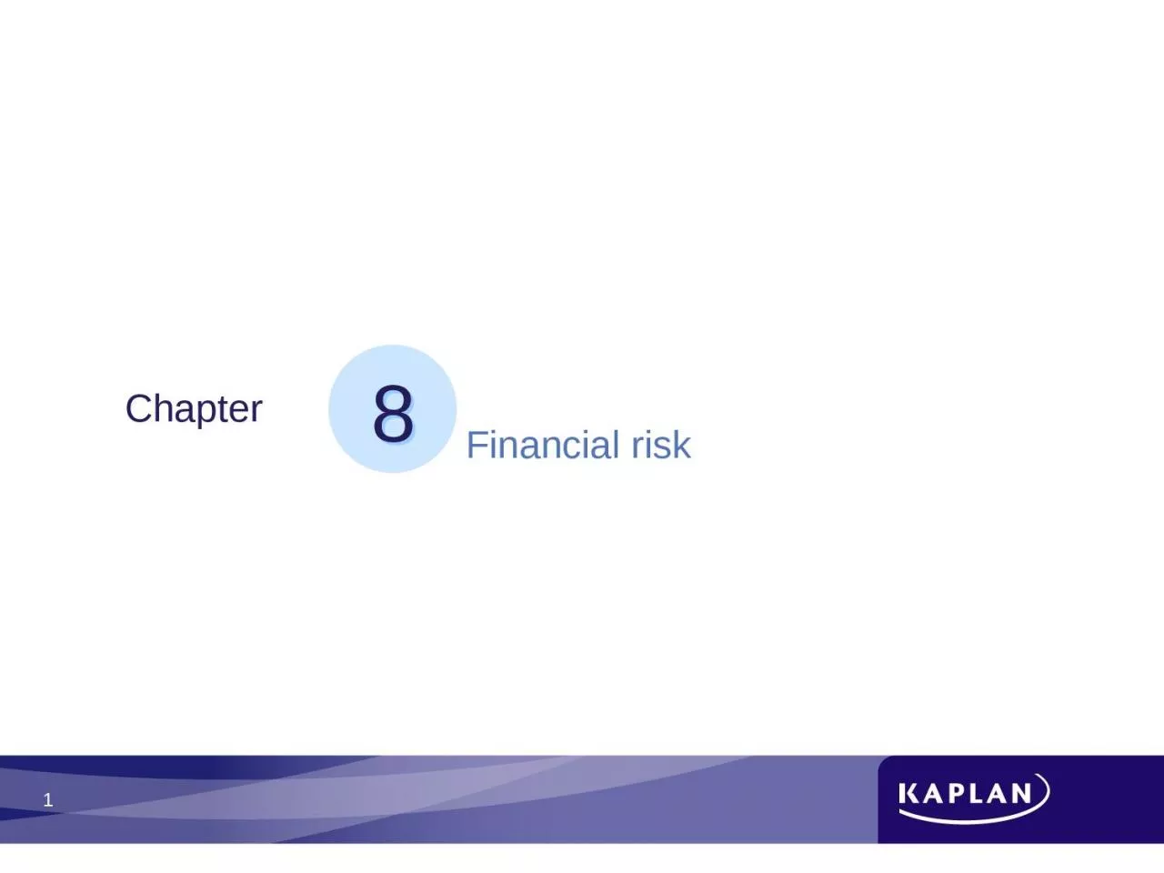 8 Chapter Financial risk