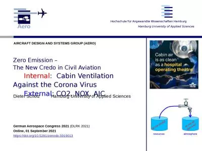 Zero Emission –  The New Credo in Civil Aviation
