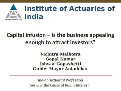 Capital infusion – Is the business appealing enough to attract investors?