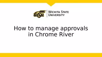 How to manage approvals in Chrome River