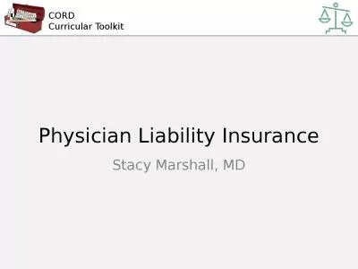 Physician Liability Insurance