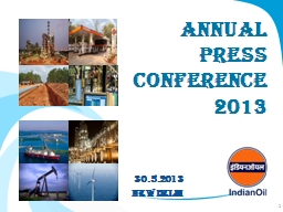 Annual Press  Conference 2013