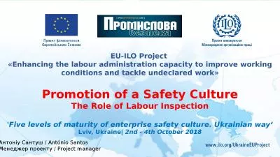 EU-ILO Project  « Enhancing the labour administration capacity to improve working conditions and t