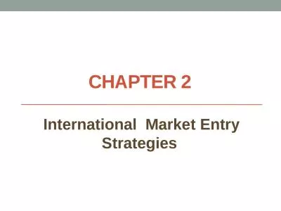 Chapter 2   International