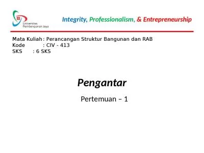 Pertemuan –  1 P engantar