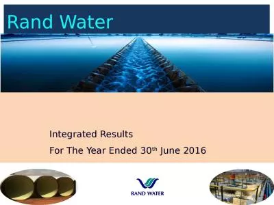 Rand Water 1 Integrated Results