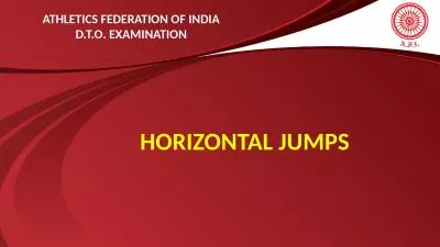 HORIZONTAL JUMPS HORIZONTAL JUMPS