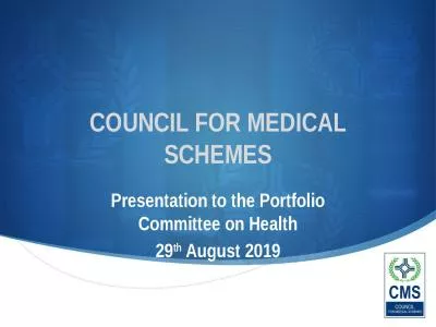 COUNCIL FOR MEDICAL SCHEMES