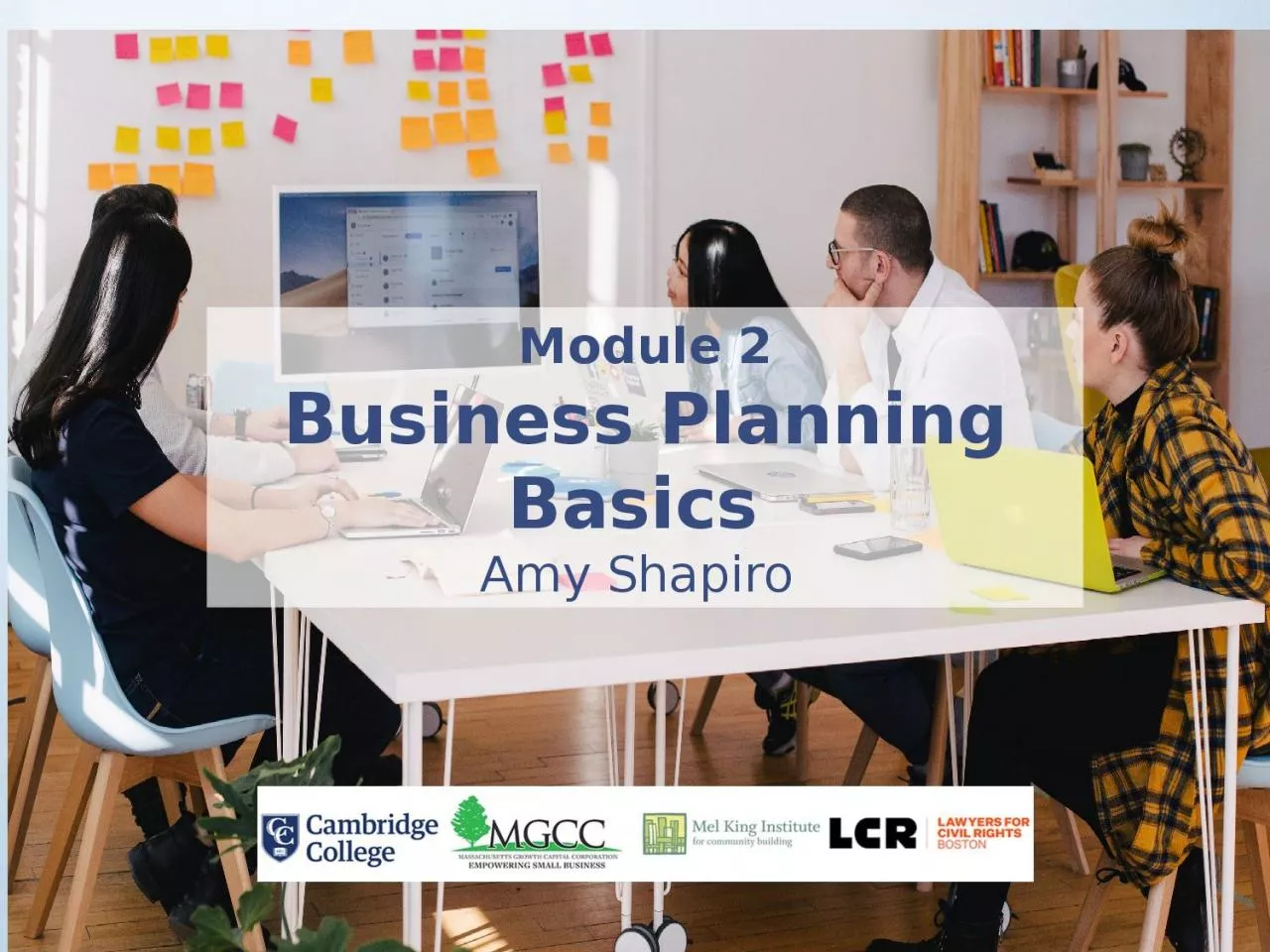 Module   2 Business Planning Basics