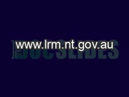 www.lrm.nt.gov.au