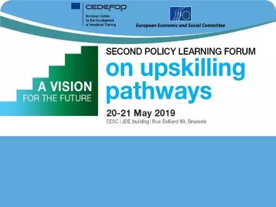 Analytical framework  for developing upskilling pathways for adults