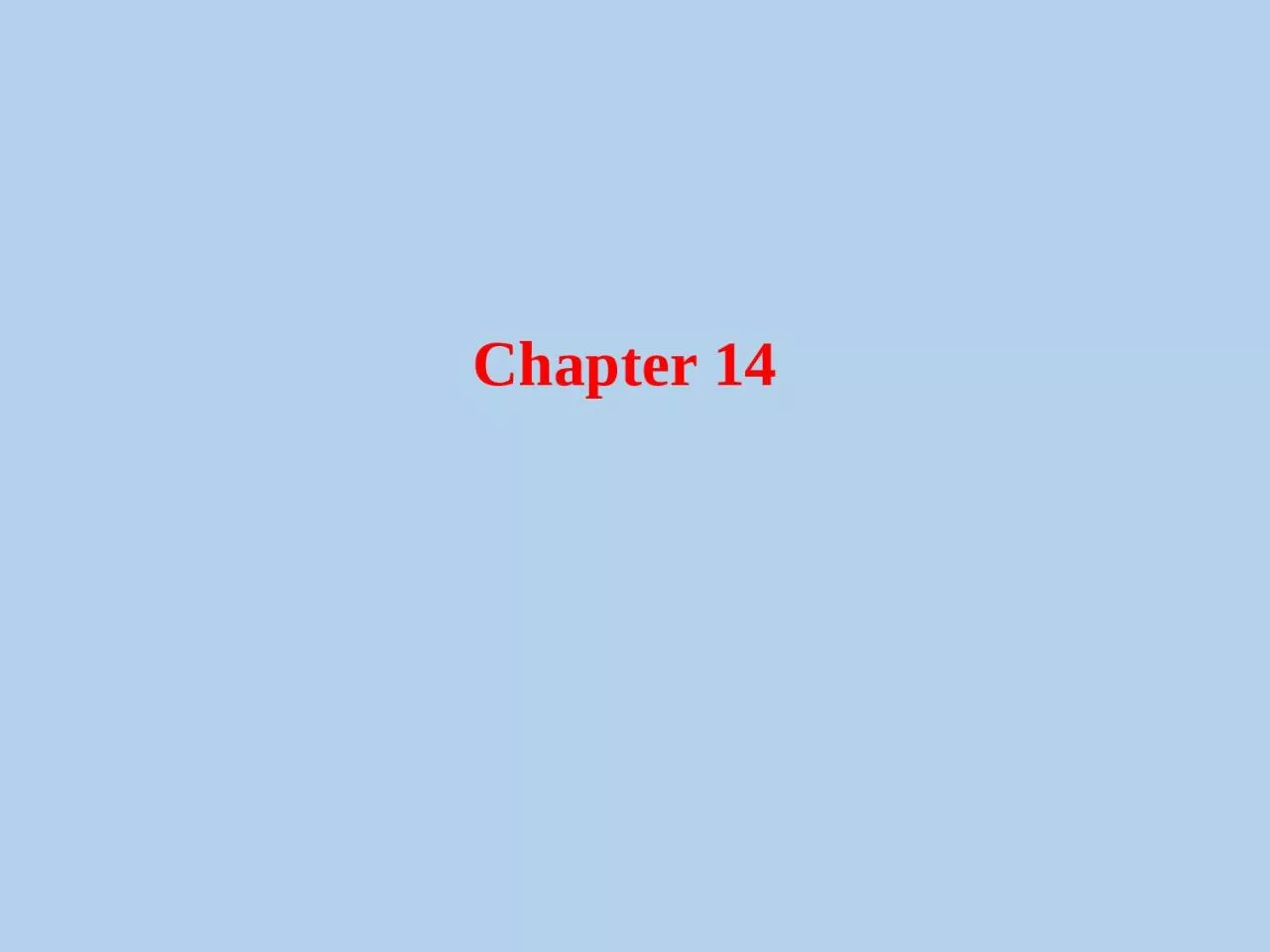 Chapter 14 Density Matrix