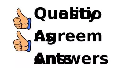 Questions Answers Quality