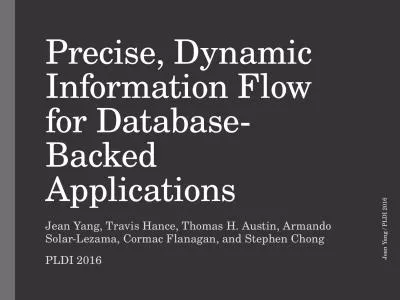 Precise, Dynamic Information Flow for Database-Backed Applications