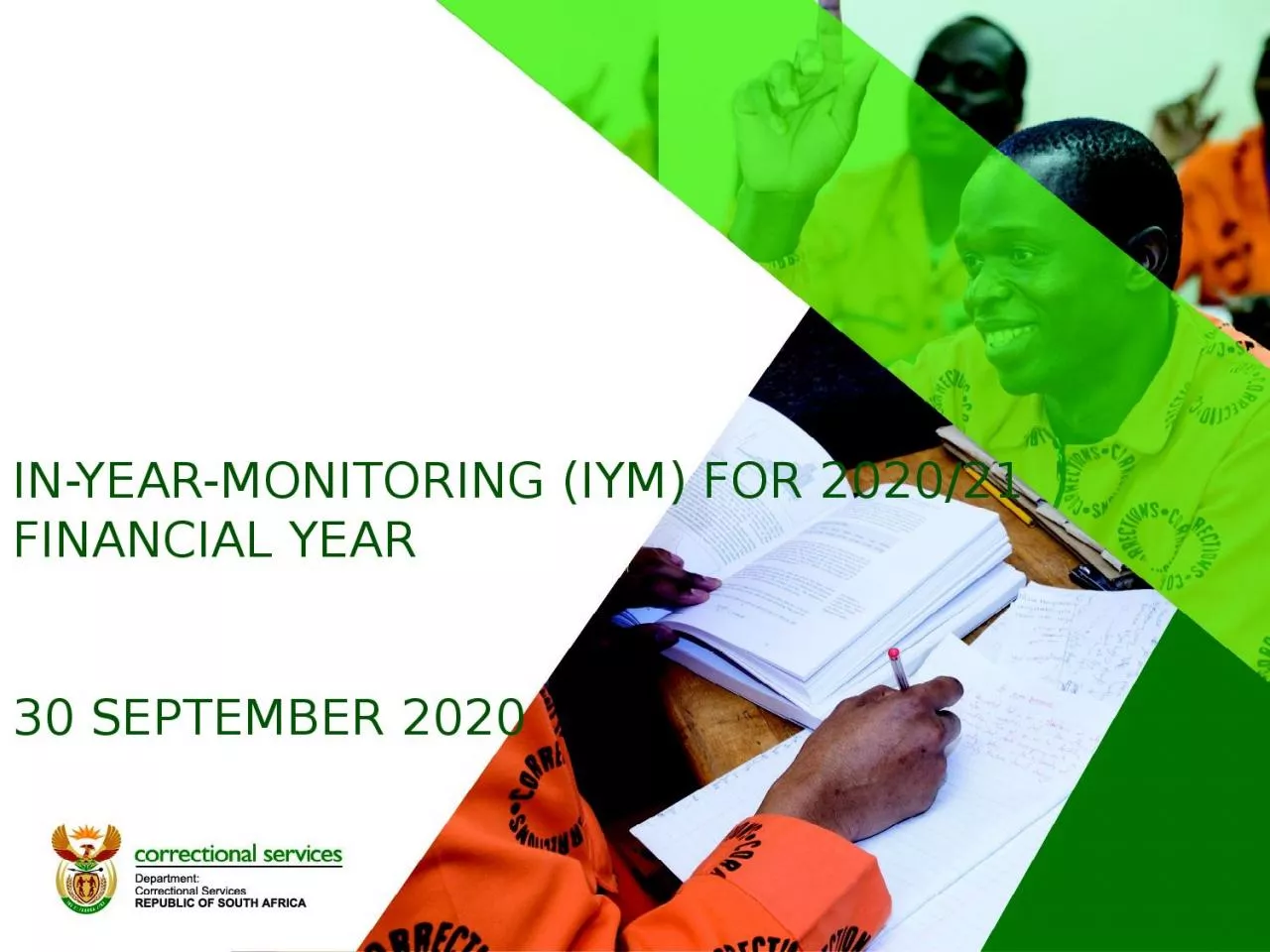 IN-YEAR-MONITORING (IYM) FOR 2020/21 FINANCIAL YEAR