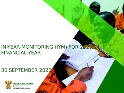 IN-YEAR-MONITORING (IYM) FOR 2020/21 FINANCIAL YEAR