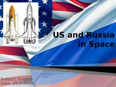 US and Russia  in Space